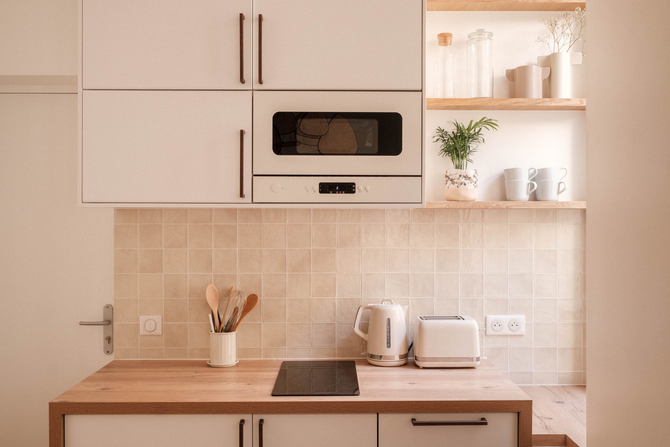 cuisine design beige