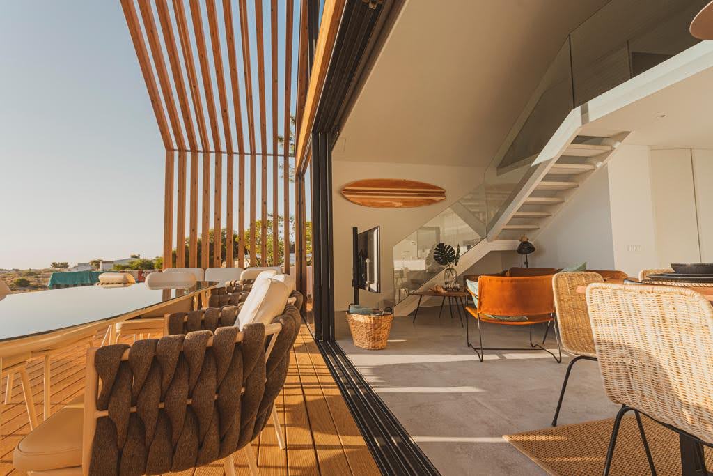 terrasse et salon maison en bois terrasse et salon maison en bois