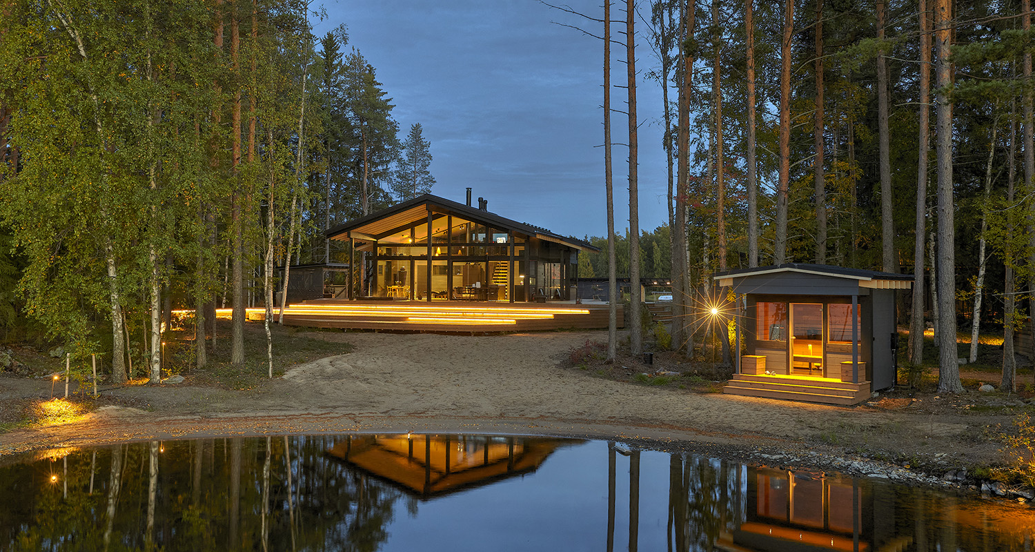 maison en bois