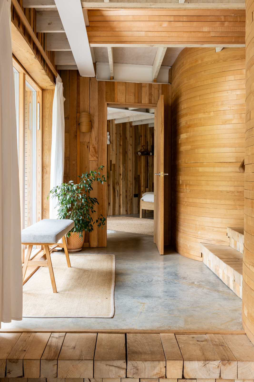 entrée maison architecte