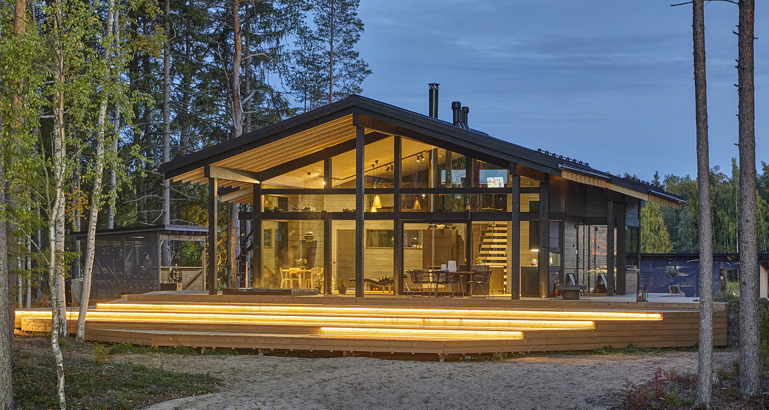 maison en bois