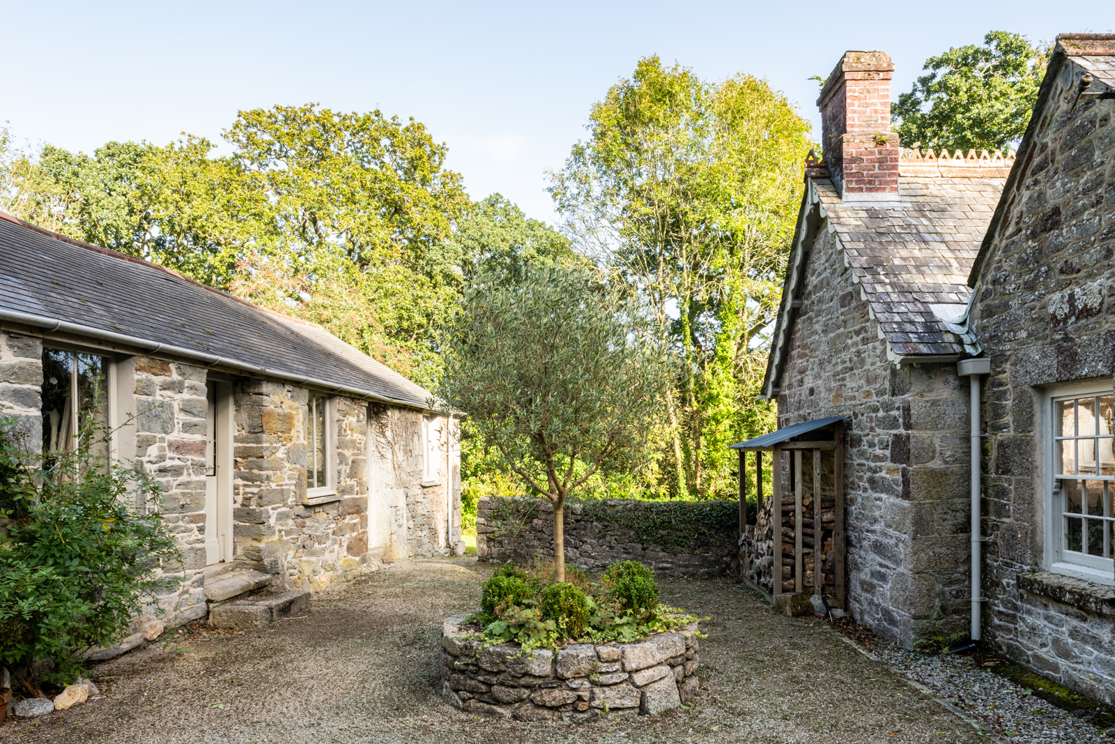 cottage en pierres Cornouailles