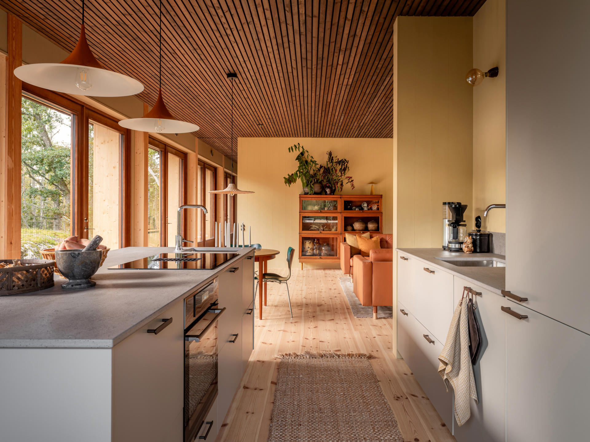 cuisine grise plafond bois cuisine grise plafond bois