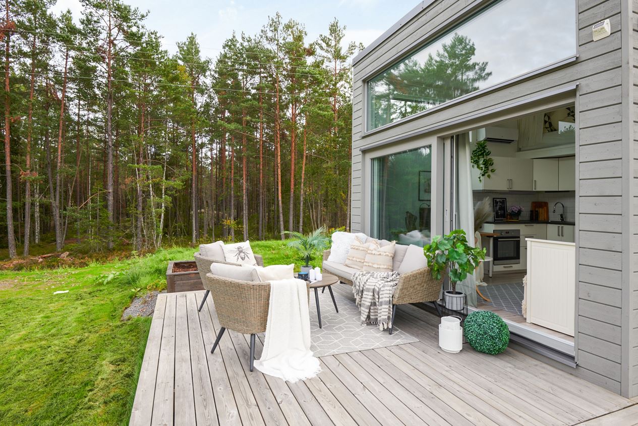 mini maison 22m2 avec terrasse bois