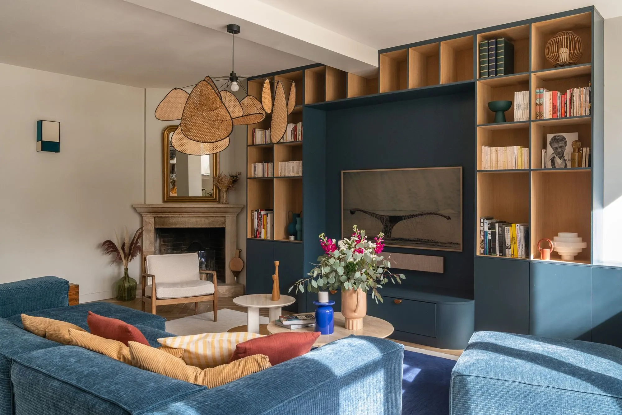 salon décoration contemporaine