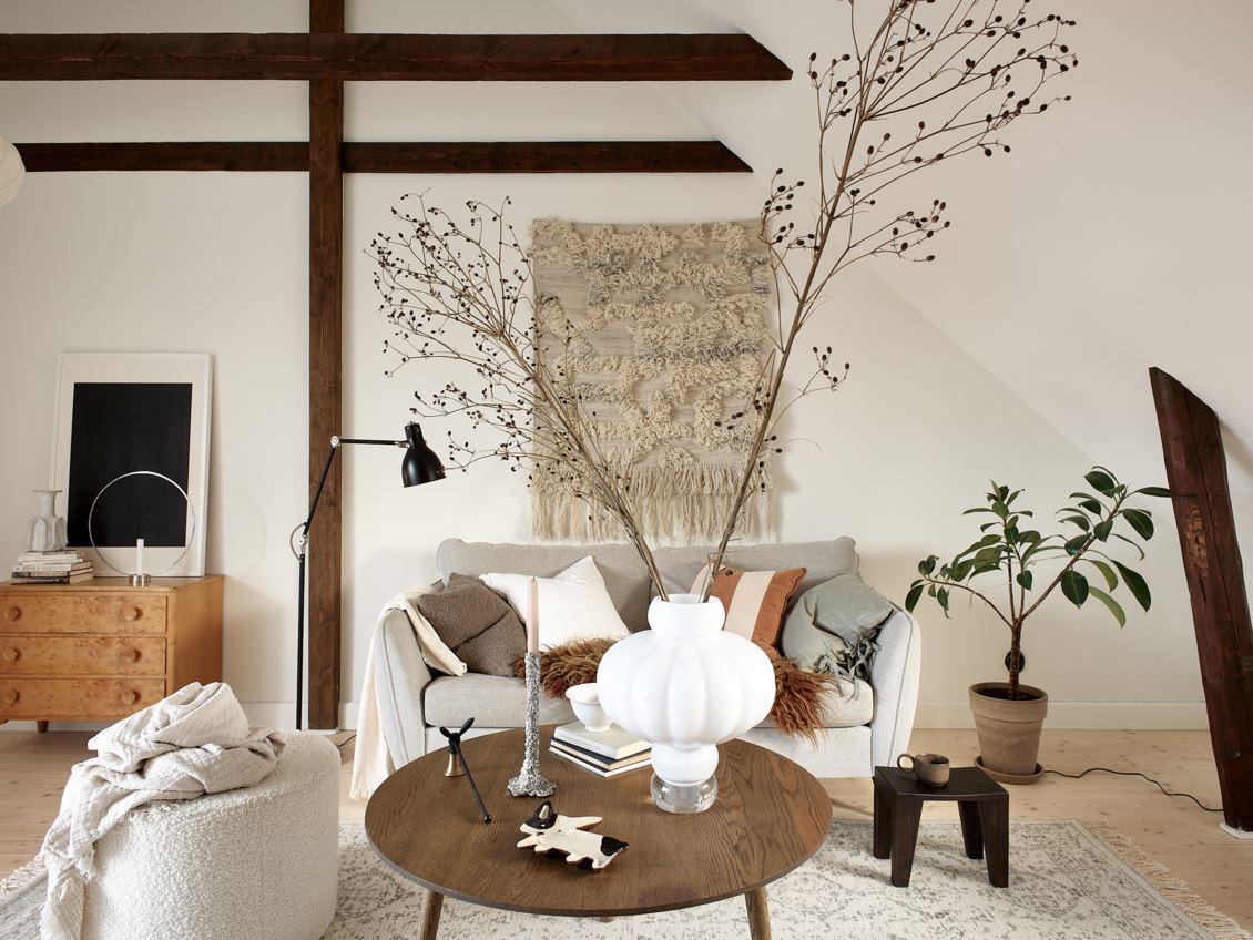 salon avec poutres décoration scandinave salon avec poutres décoration scandinave