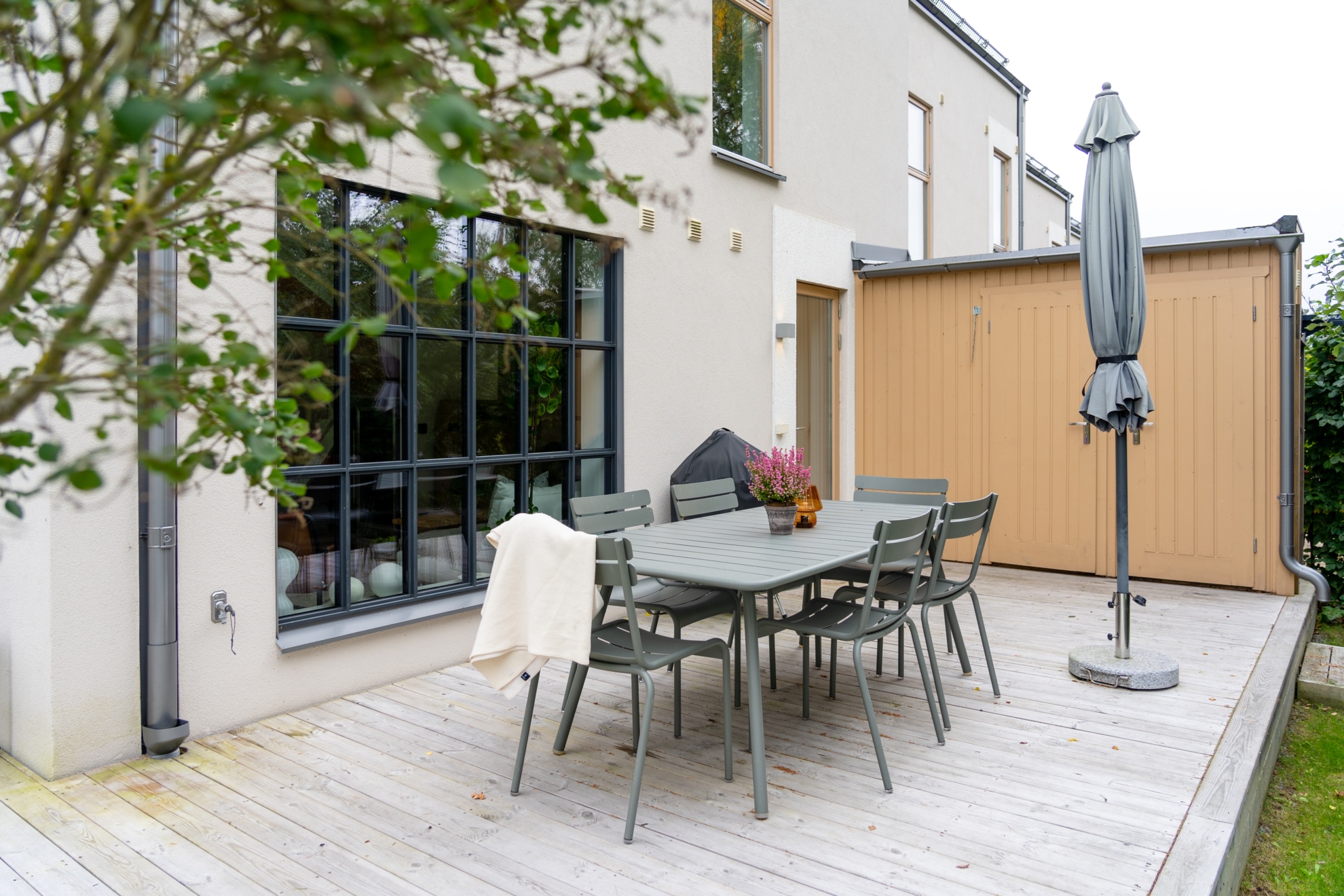 terrasse en bois maison de ville