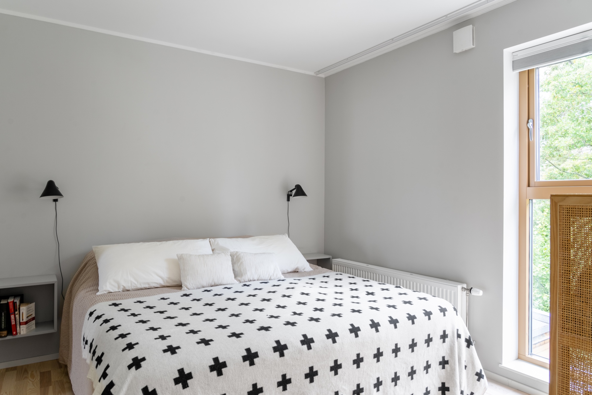 chambre décoration scandinave