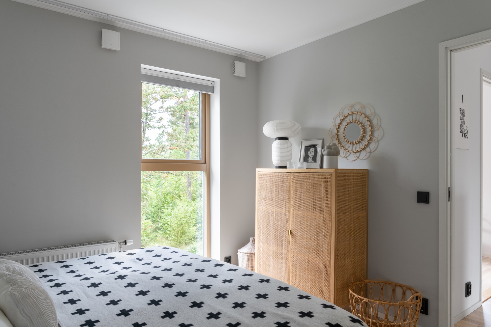 chambre décoration scandinave