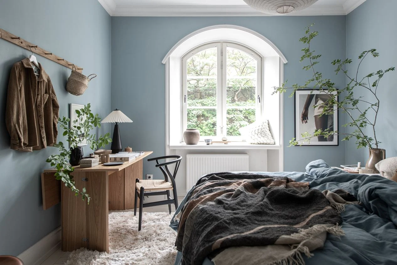chambre bleue décoration scandinave chambre bleue décoration scandinave