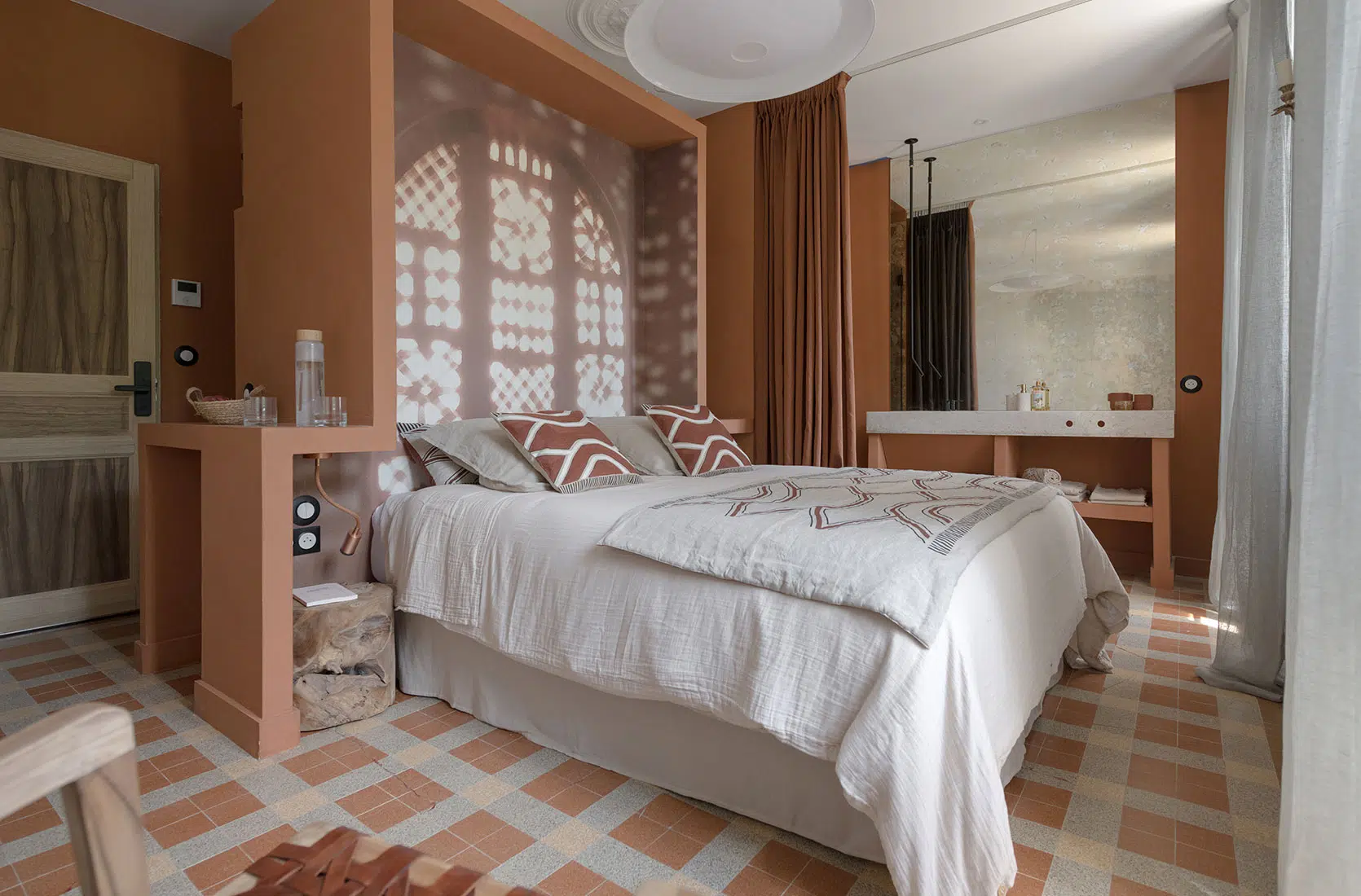 chambre décoration rustique chic terracotta chambre décoration rustique chic terracotta