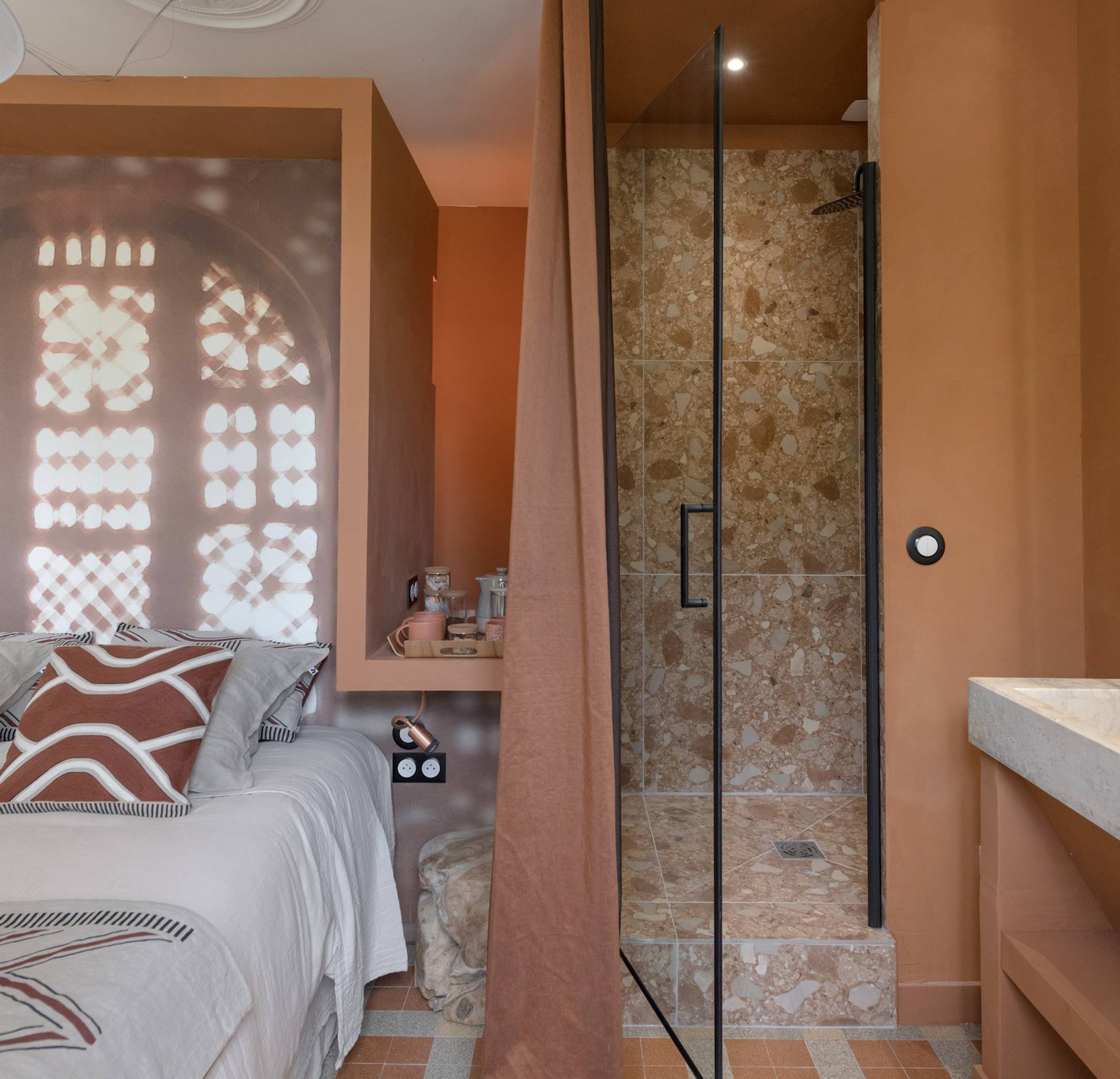 chambre décoration rustique chic terracotta chambre décoration rustique chic terracotta