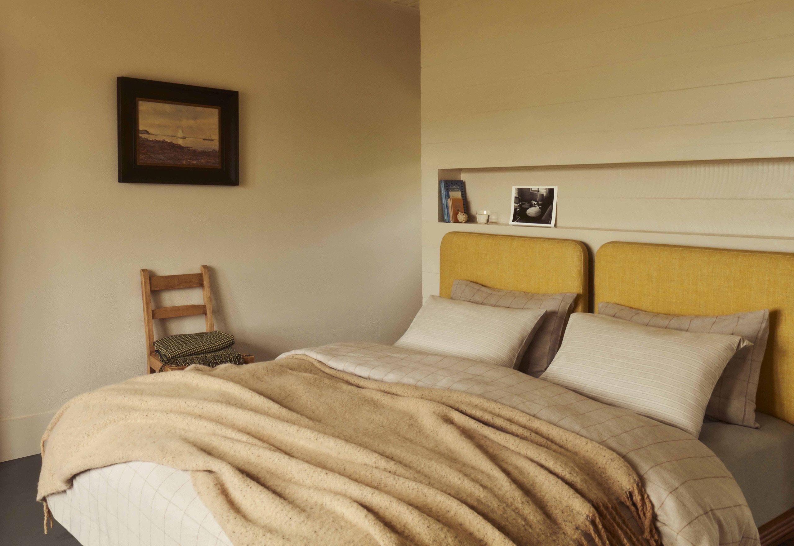chambre décoration néo rustique