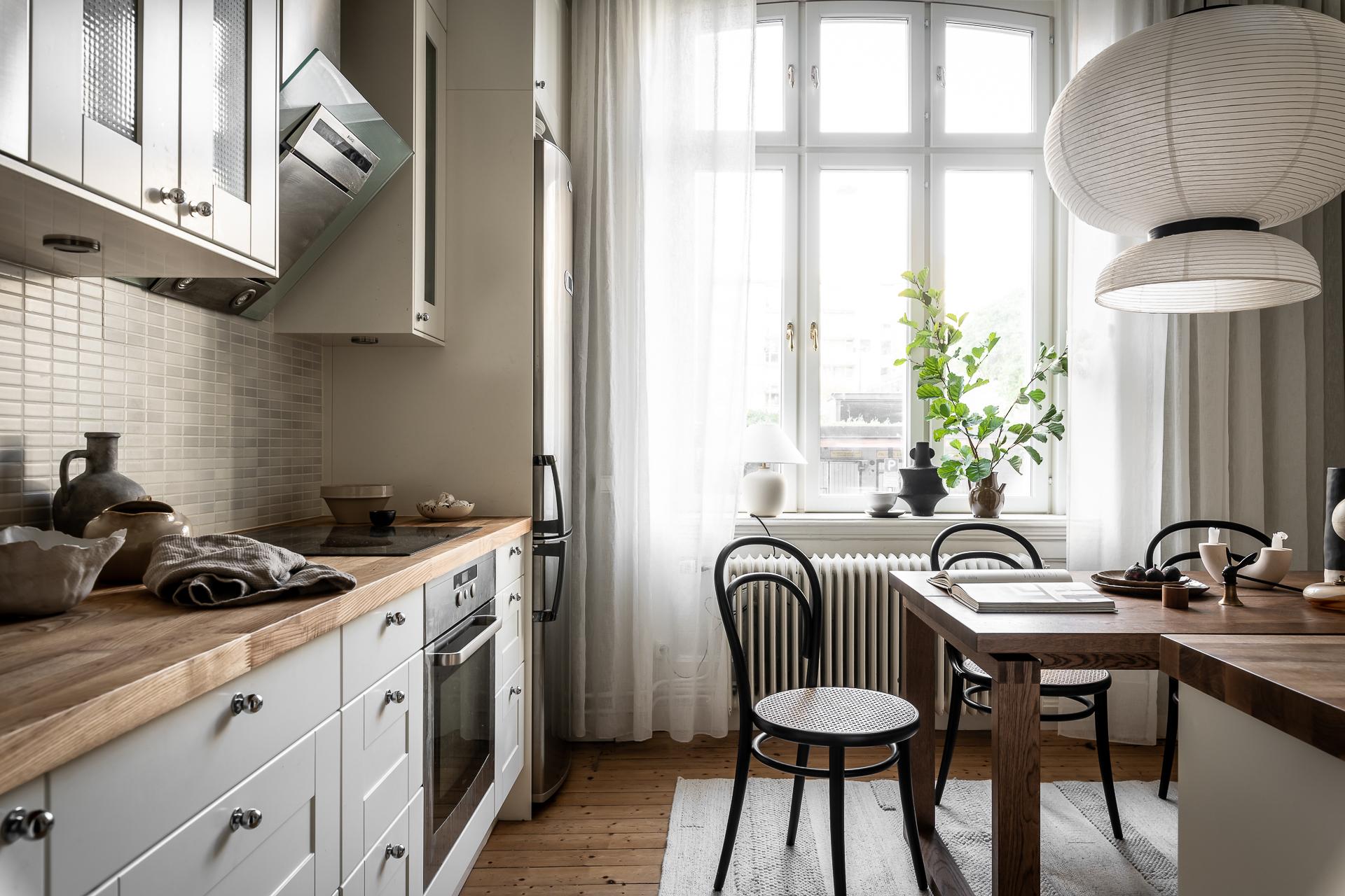 cuisine gris clair