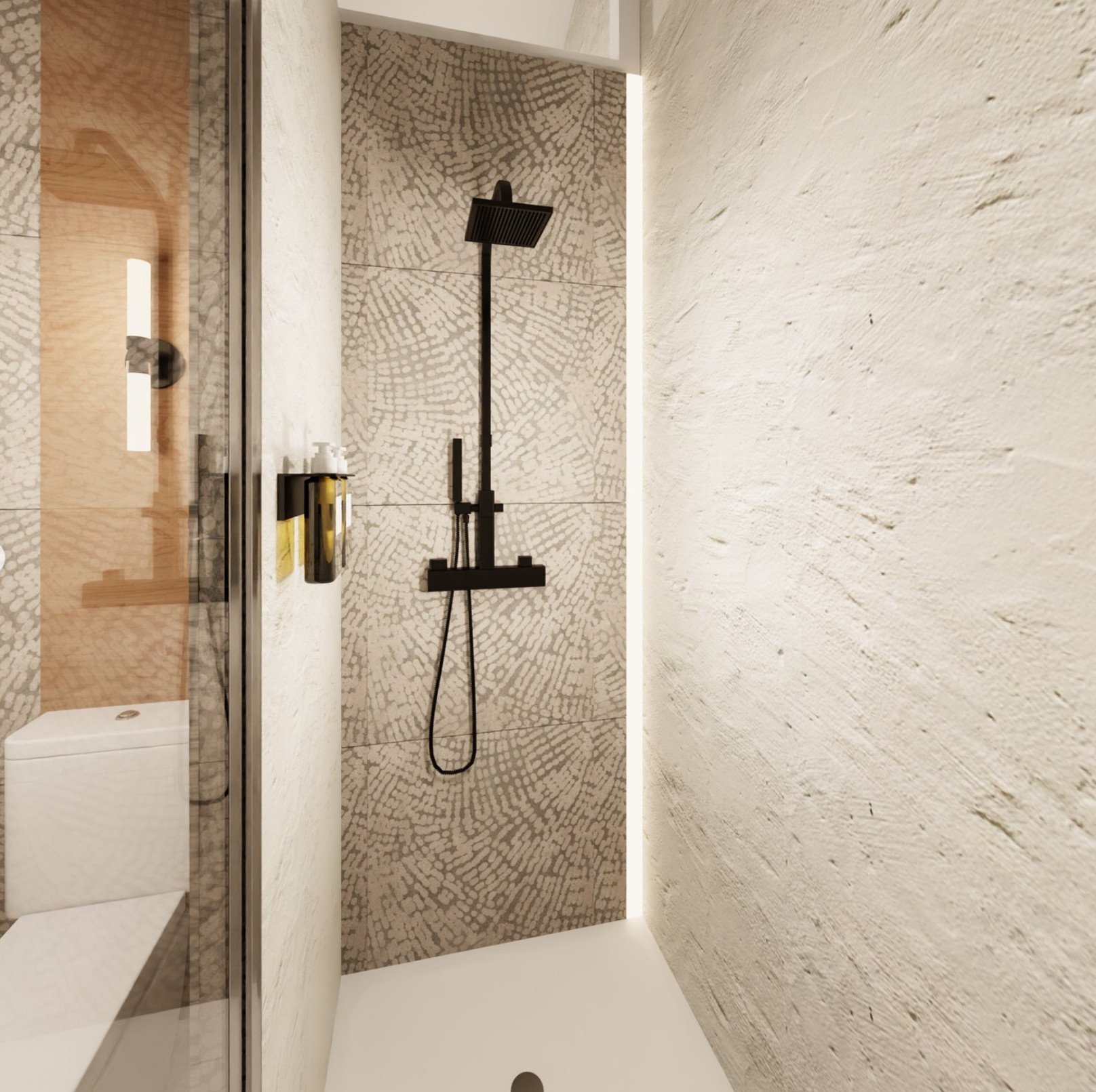 douche à l'italienne