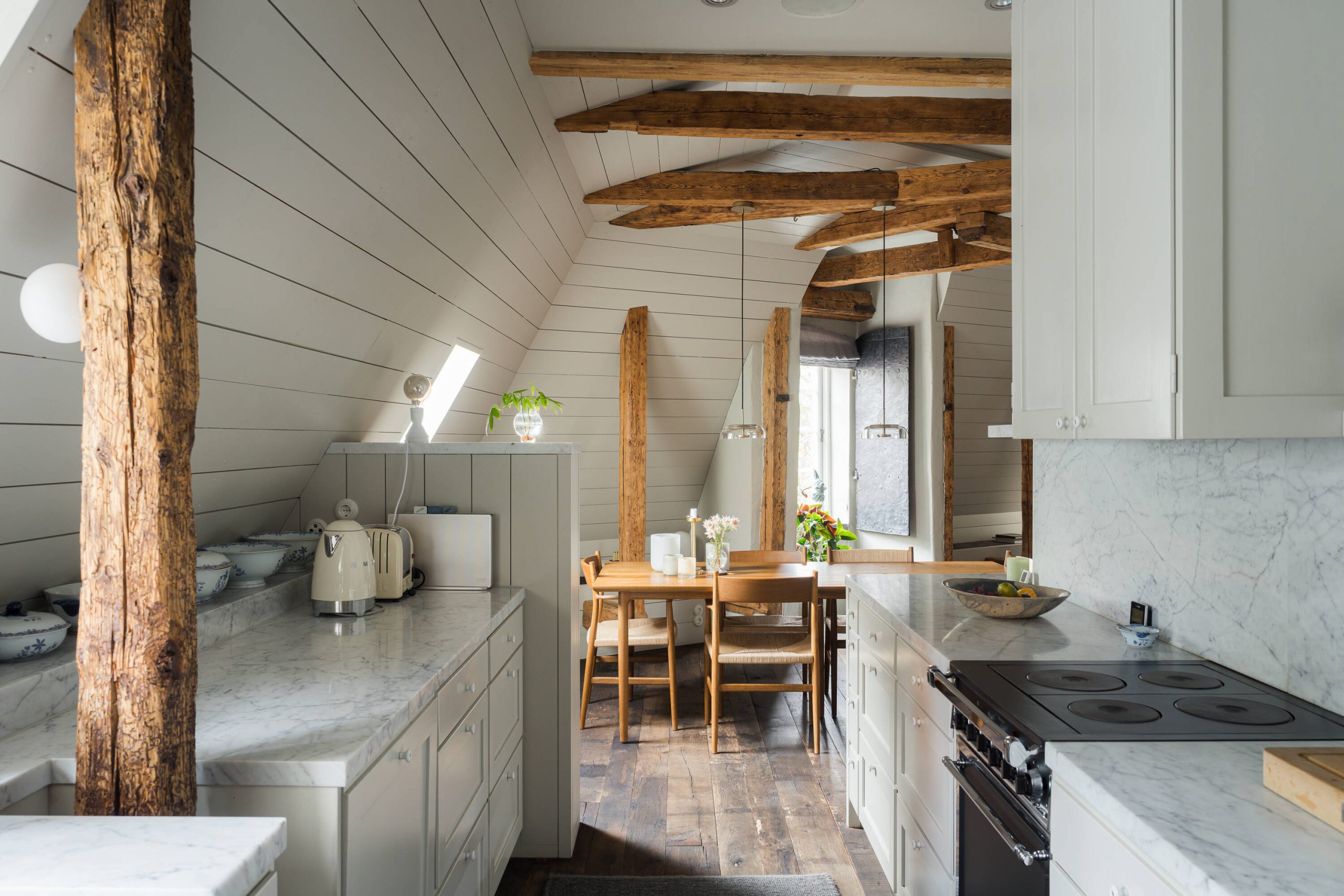 cuisine avec poutres décoration scandinave cuisine avec poutres décoration scandinave