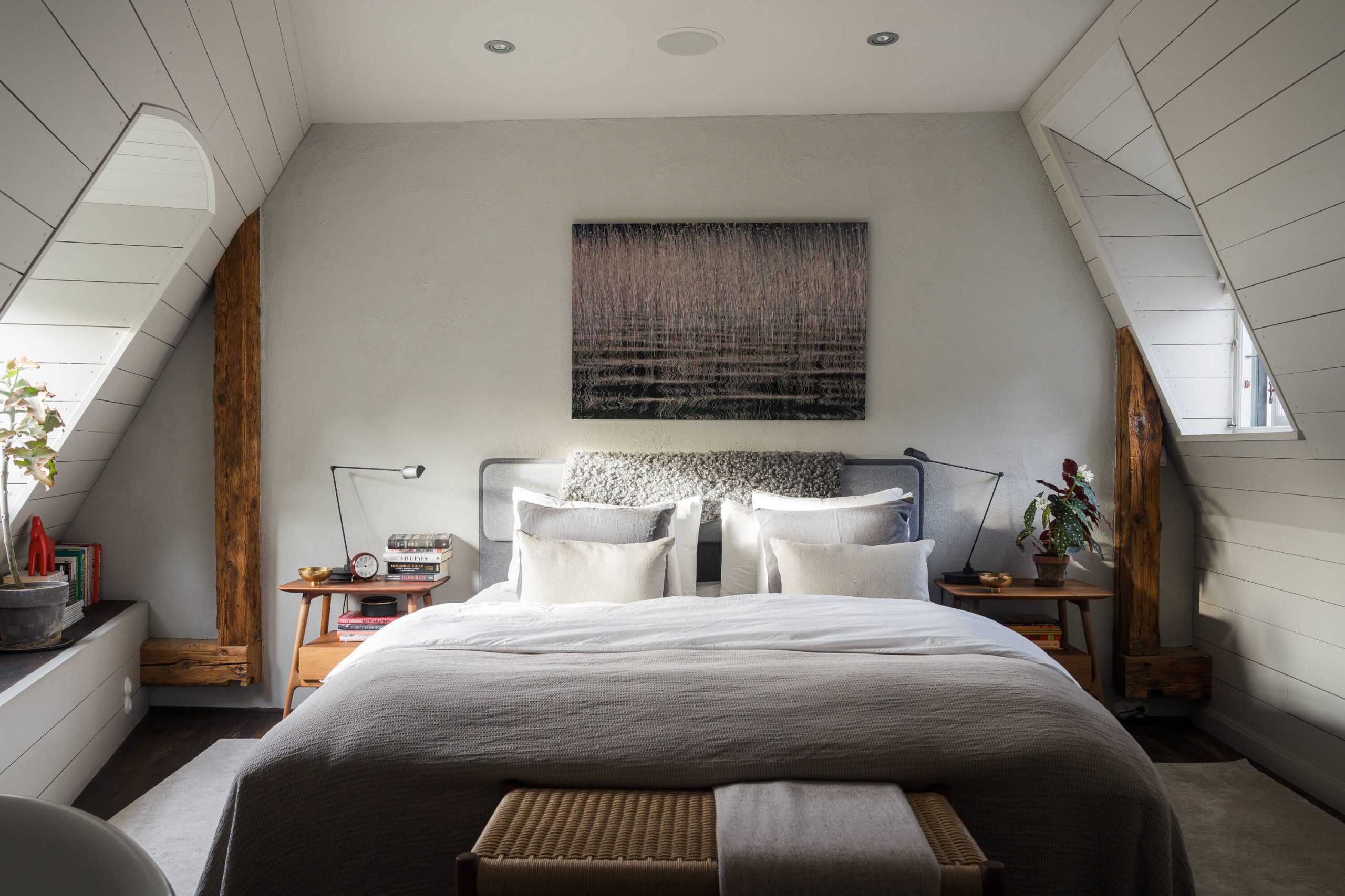 chambre avec poutres décoration scandinave chambre avec poutres décoration scandinave