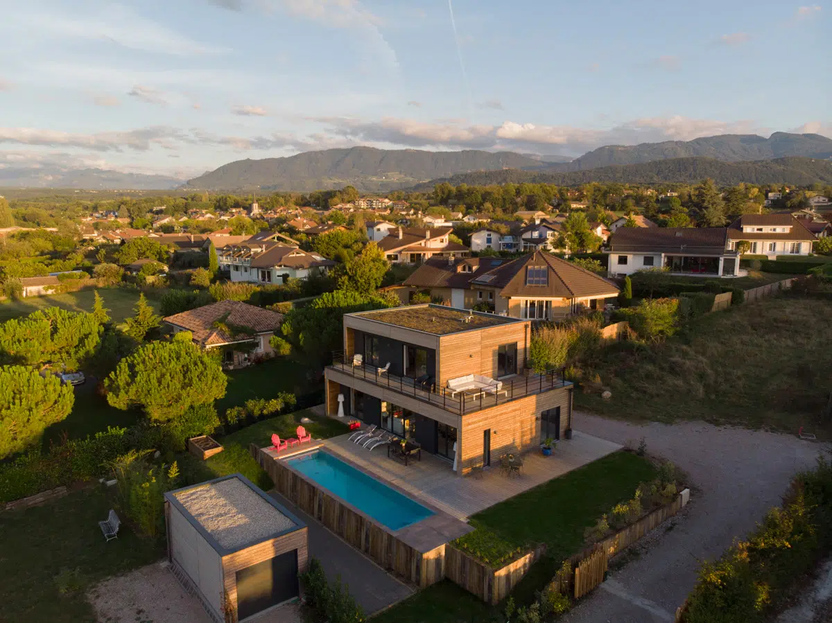 maison en bois avec piscine maison en bois avec piscine