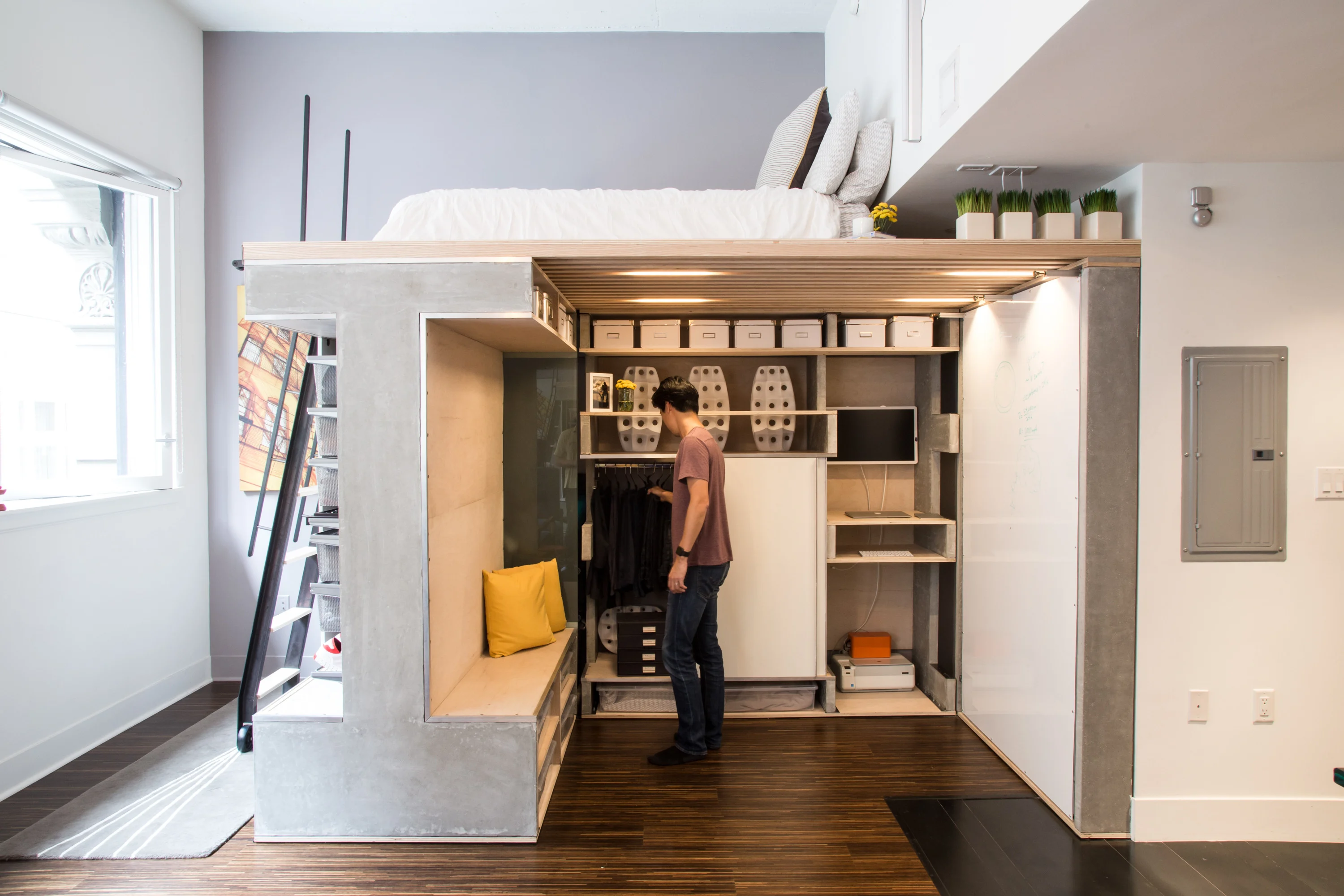 aménagement salon petit appartement design
