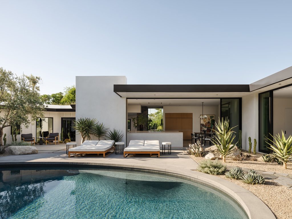 maison californienne des années 1940 rénovée avec piscine maison californienne des années 1940 rénovée avec piscine