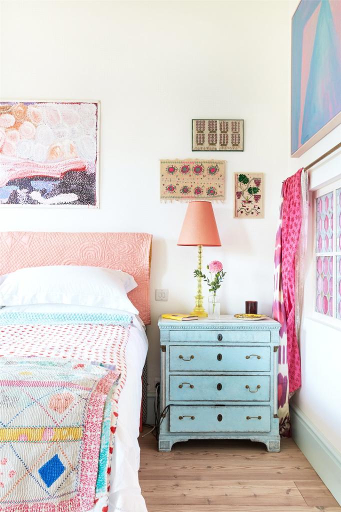 chambre avec parquet ancien