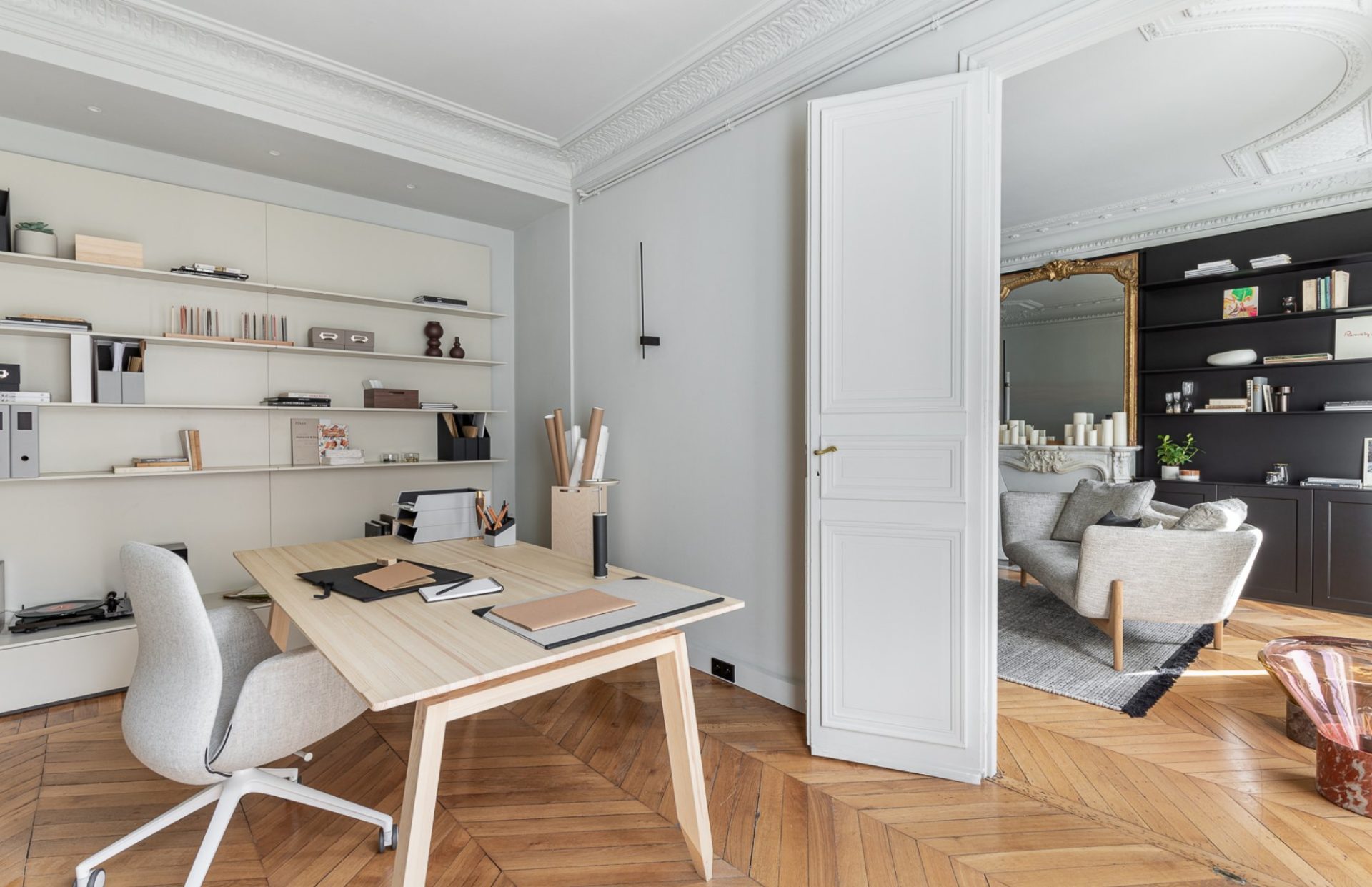 bureau avec moulures bureau avec moulures