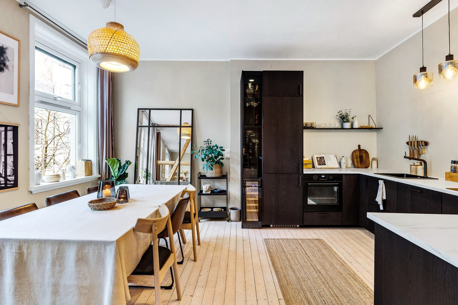 cuiisne noire avec parquet cuiisne noire avec parquet