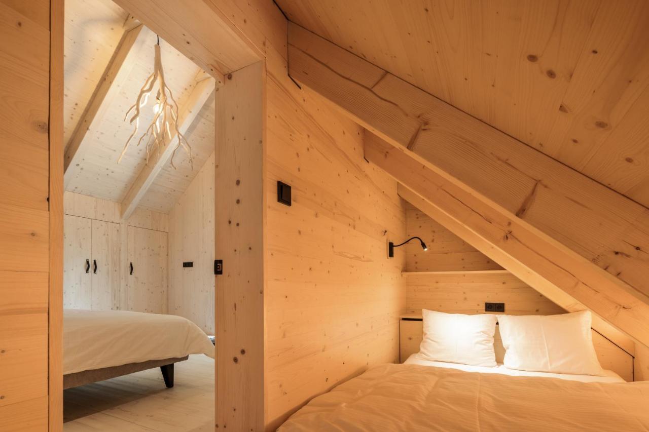chambre maison en bois Hytta