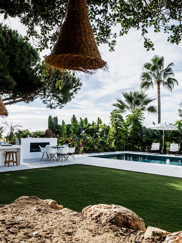 jardin maison contemporaine à Marbella jardin maison contemporaine à Marbella