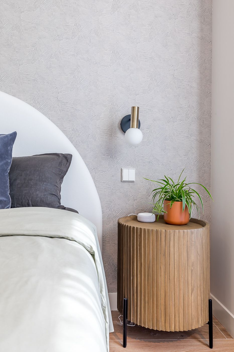 chambre mur gris décoration design chambre mur gris décoration design