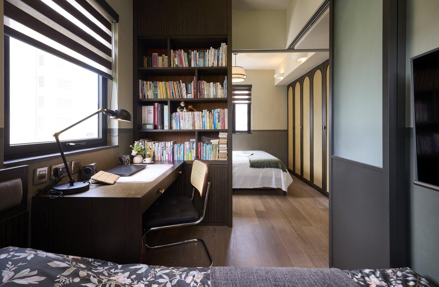 chambre en enfilade décoration contemporaine