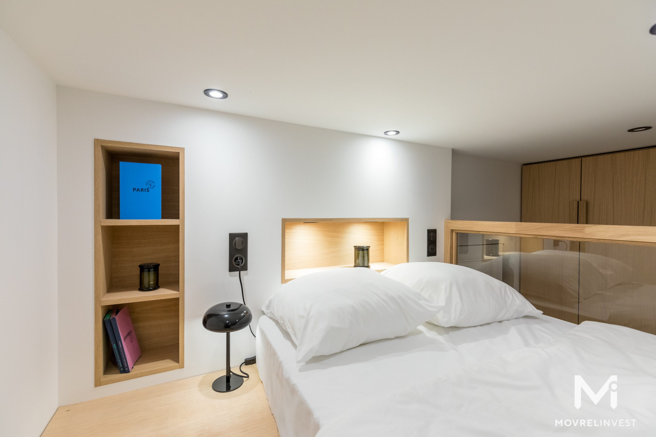 chambre basse sur mezzanine