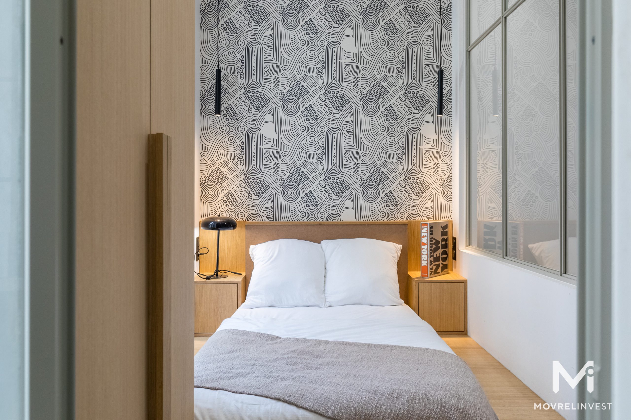 chambre avec verrière