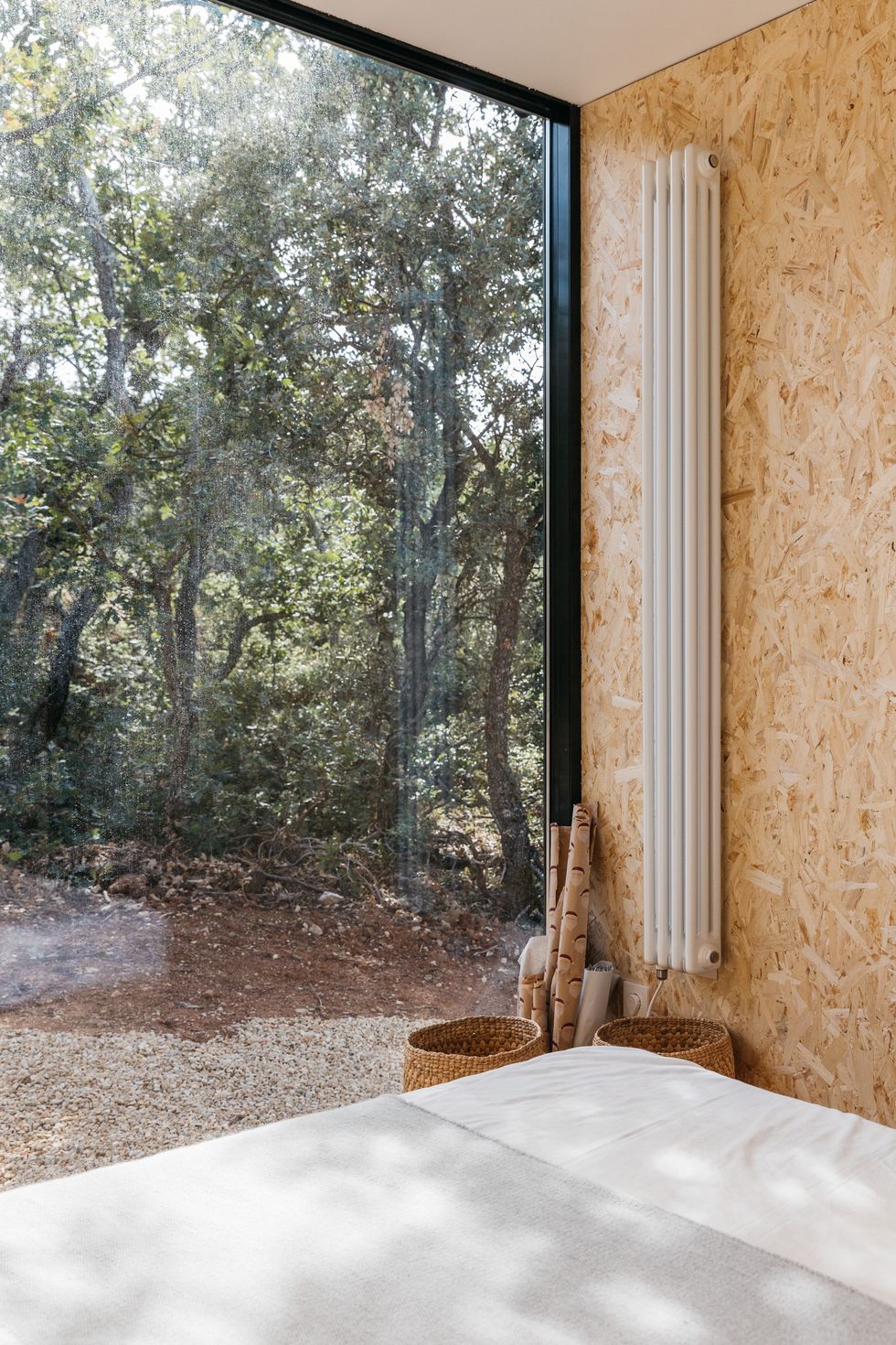 chambre avec baie vitrée mur osb chambre avec baie vitrée mur osb