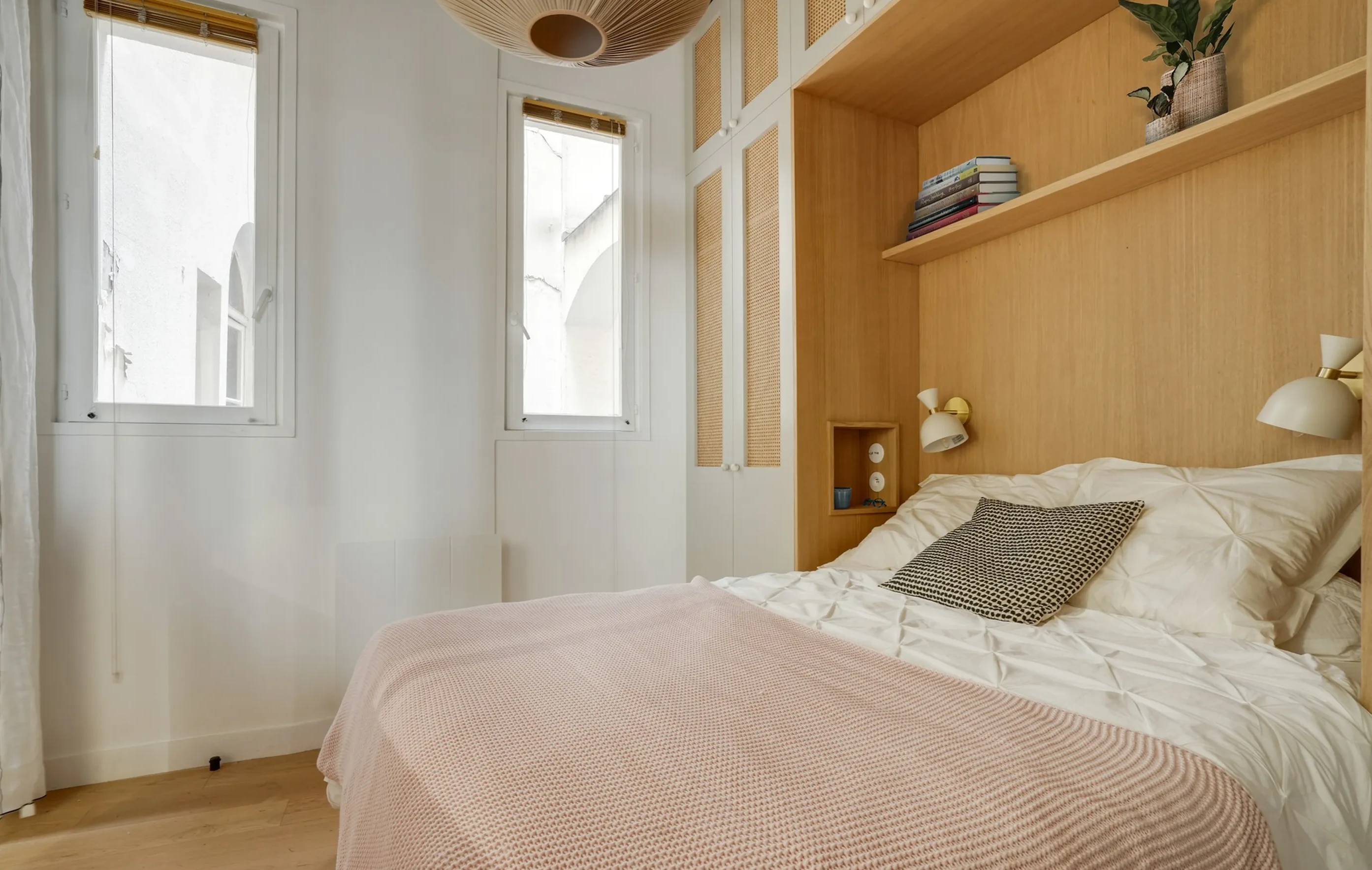 chambre avec meuble pont cannage appartement 35m2 Paris chambre avec meuble pont cannage appartement 35m2 Paris