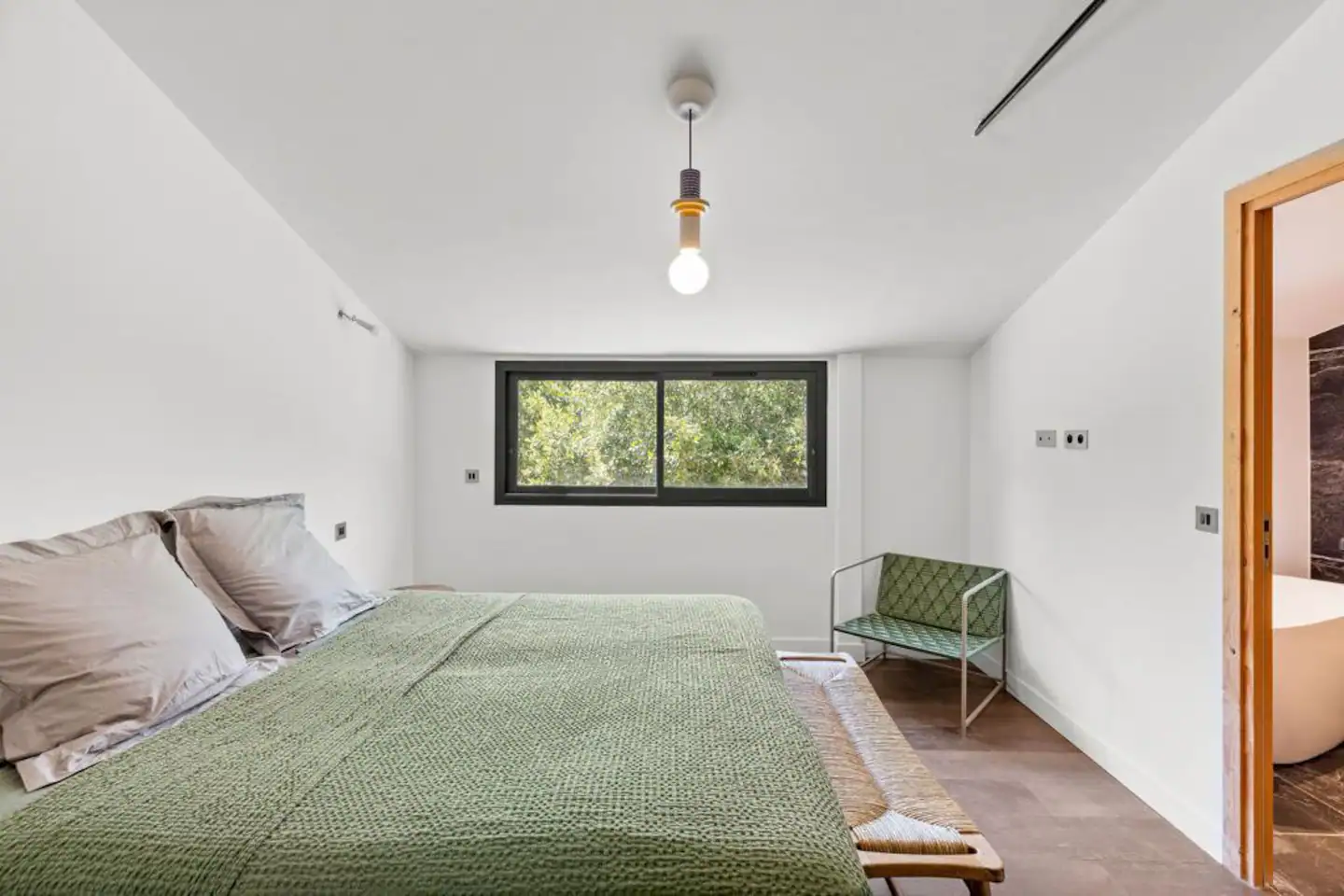 chambre maison contemporaine en Corse