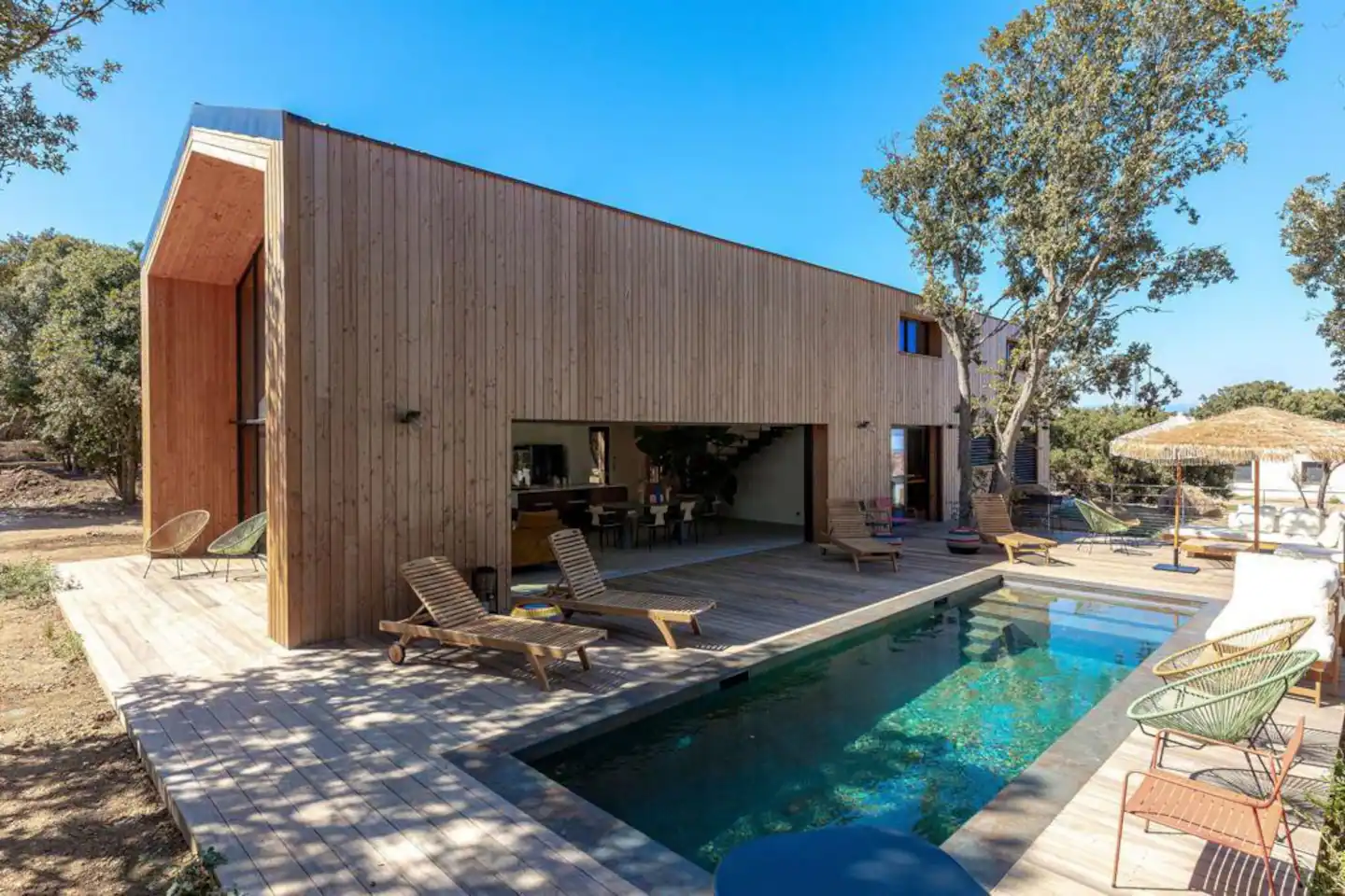 maison contemporaine en Corse