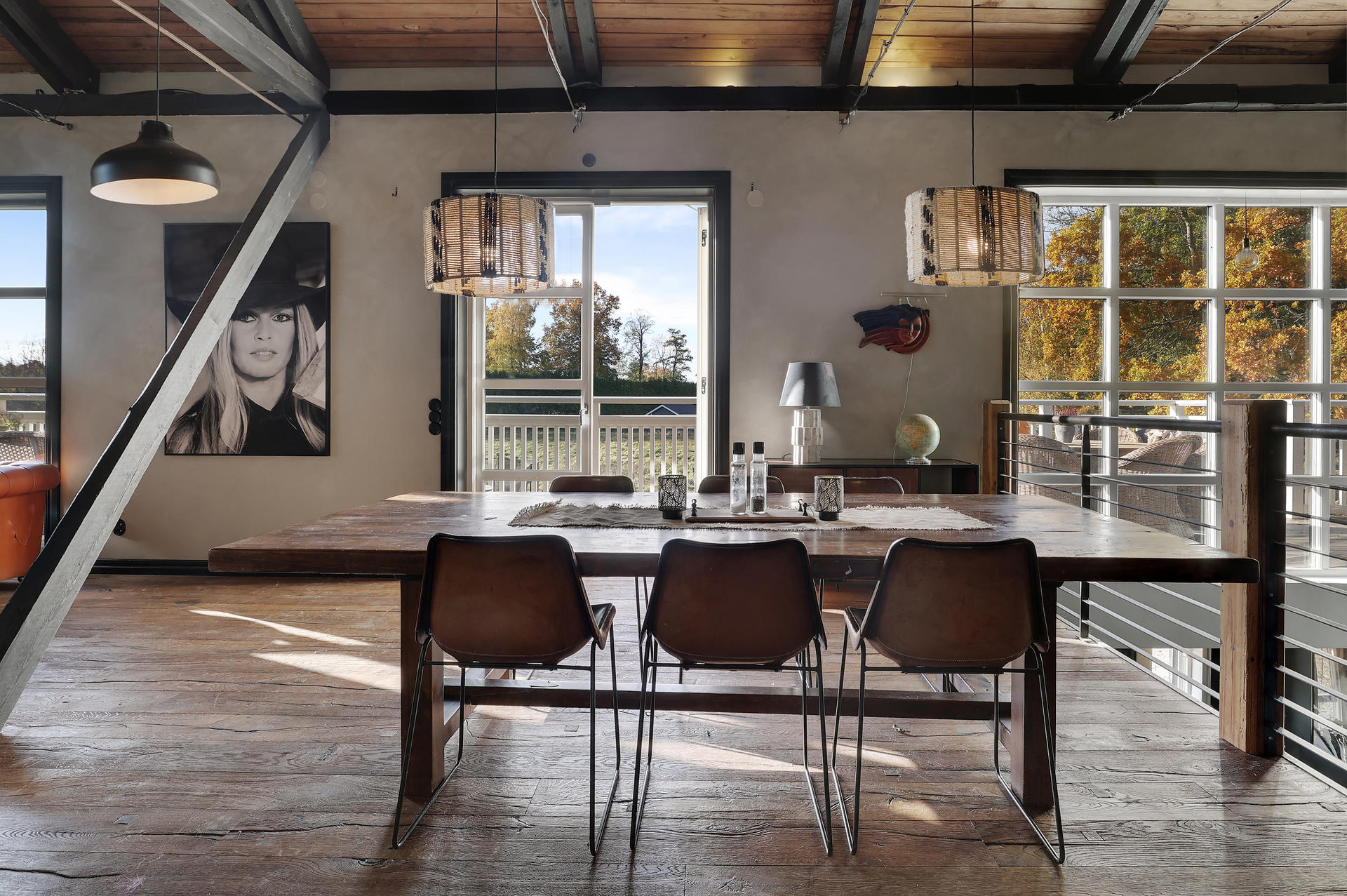 salle à manger loft