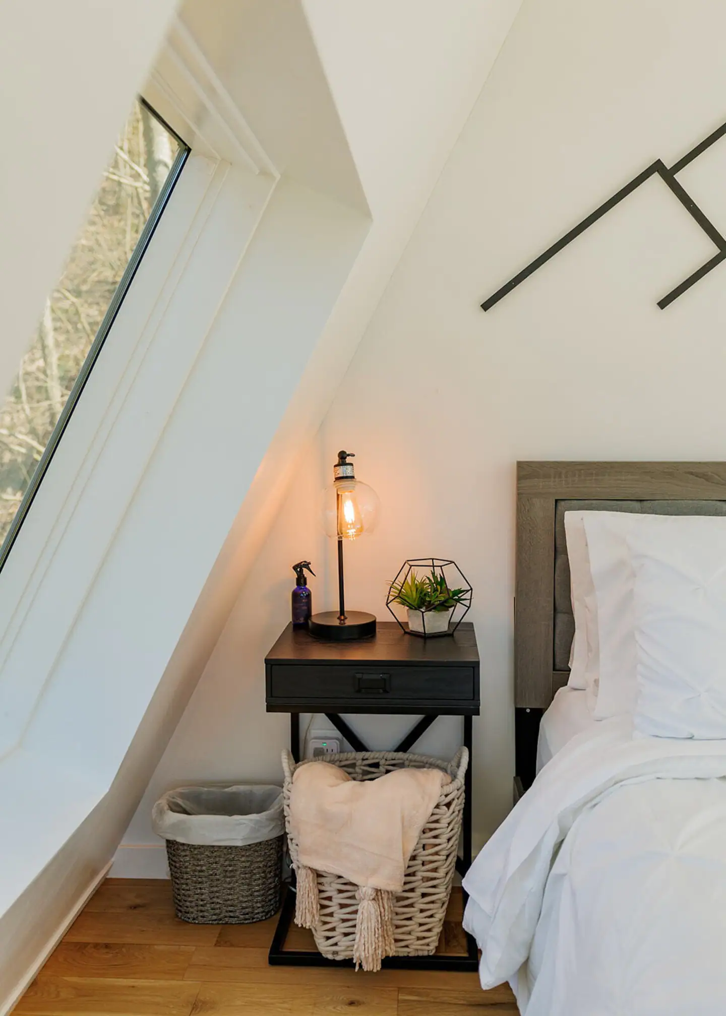 chambre avec velux maison A-Frame chambre avec velux maison A-Frame