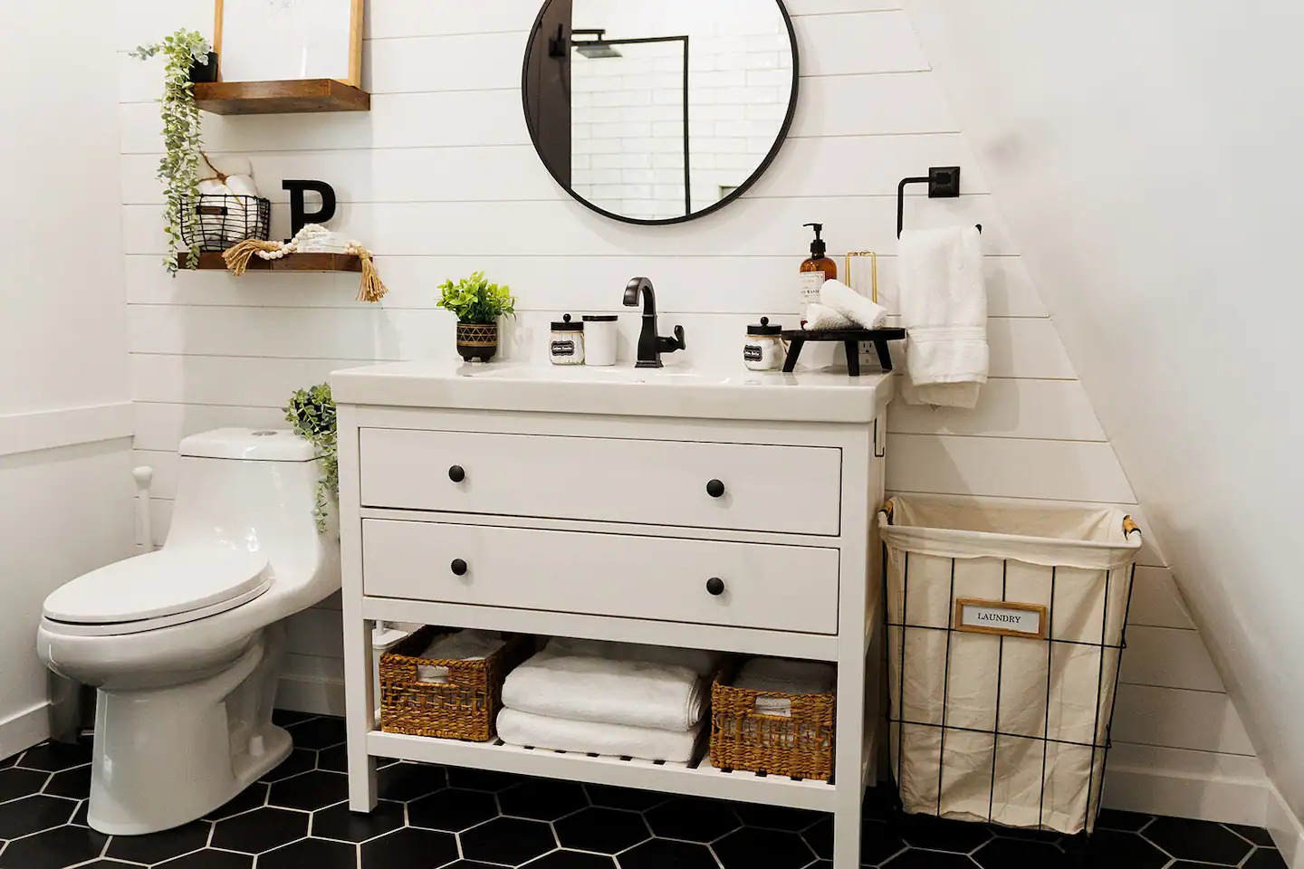 salle de bain noire et blanche salle de bain noire et blanche