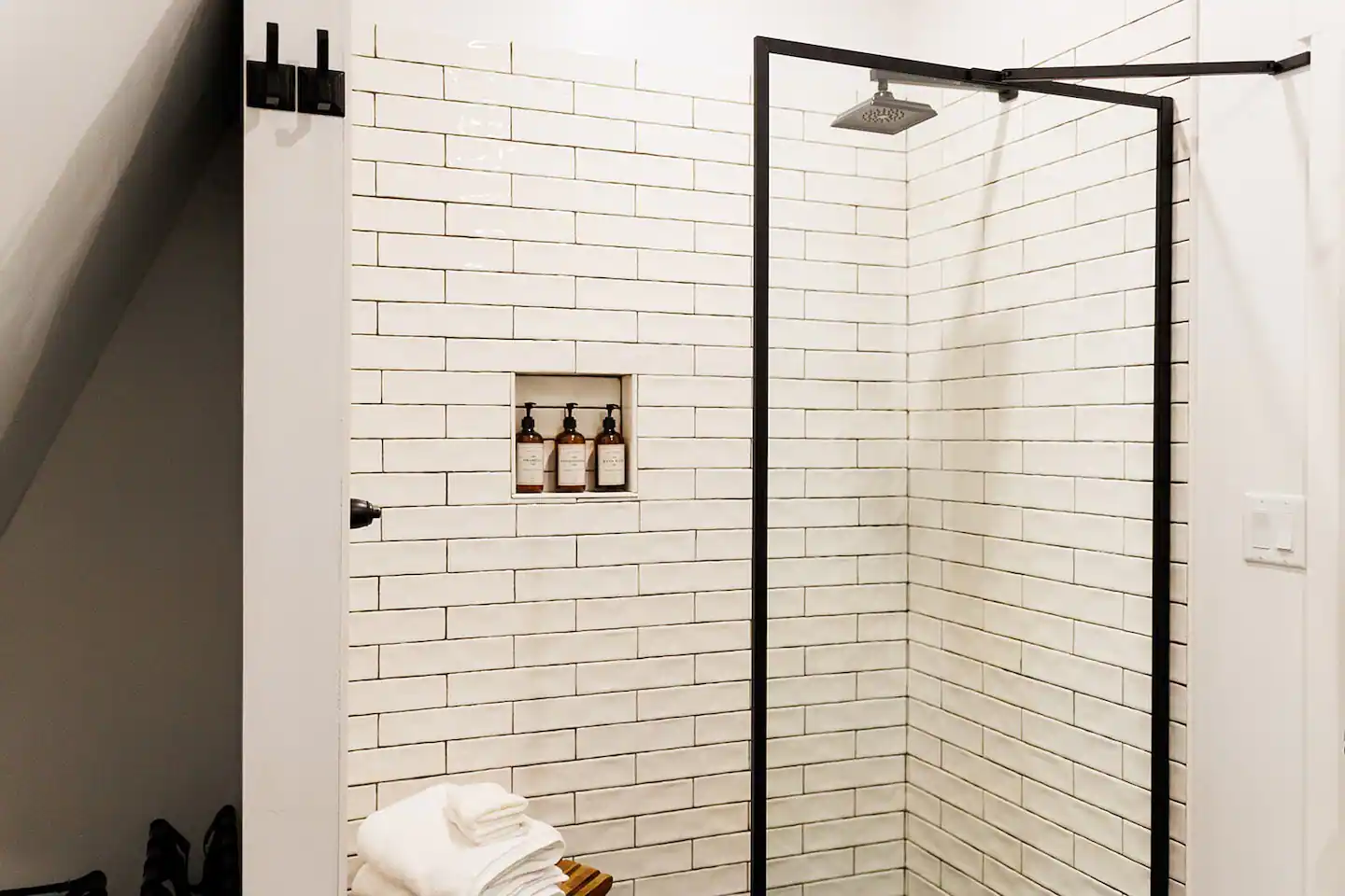 salle de bain noire et blanche salle de bain noire et blanche