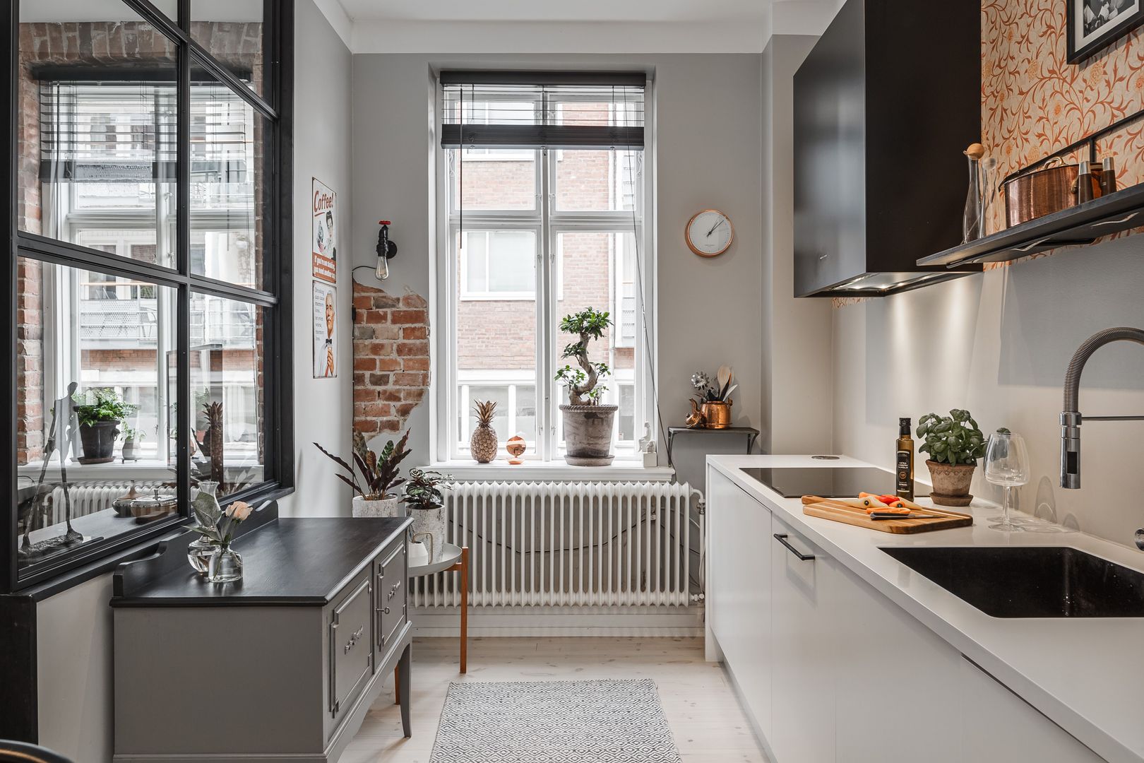 cuisine design avec verrière 
