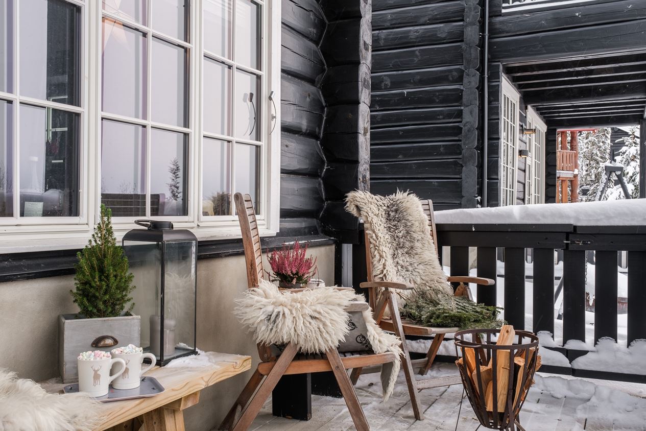 terrasse appartement mur bois décoration chalet design terrasse appartement mur bois décoration chalet design