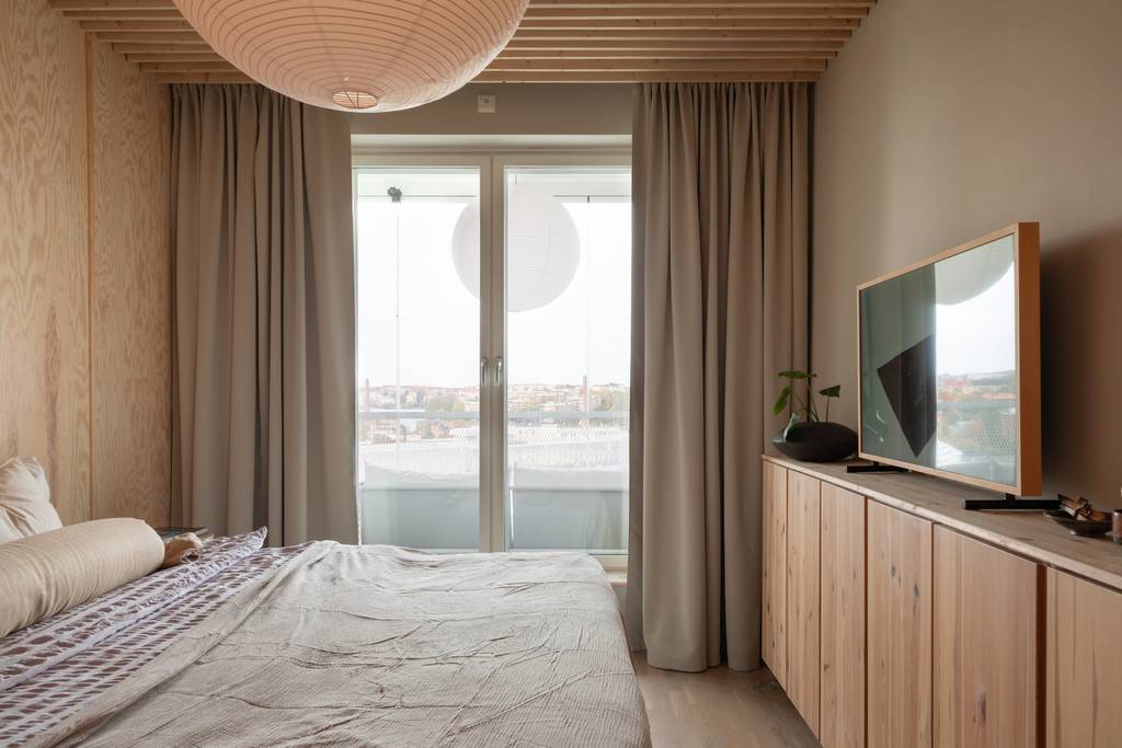 chambre avec mur en bois décoration scandinave chambre avec mur en bois décoration scandinave