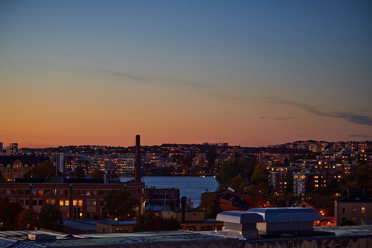 Stockholm vue nuit Stockholm vue nuit