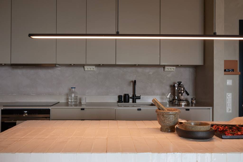 cuisine design grise avec îlot décoration scandinave cuisine design grise avec îlot décoration scandinave