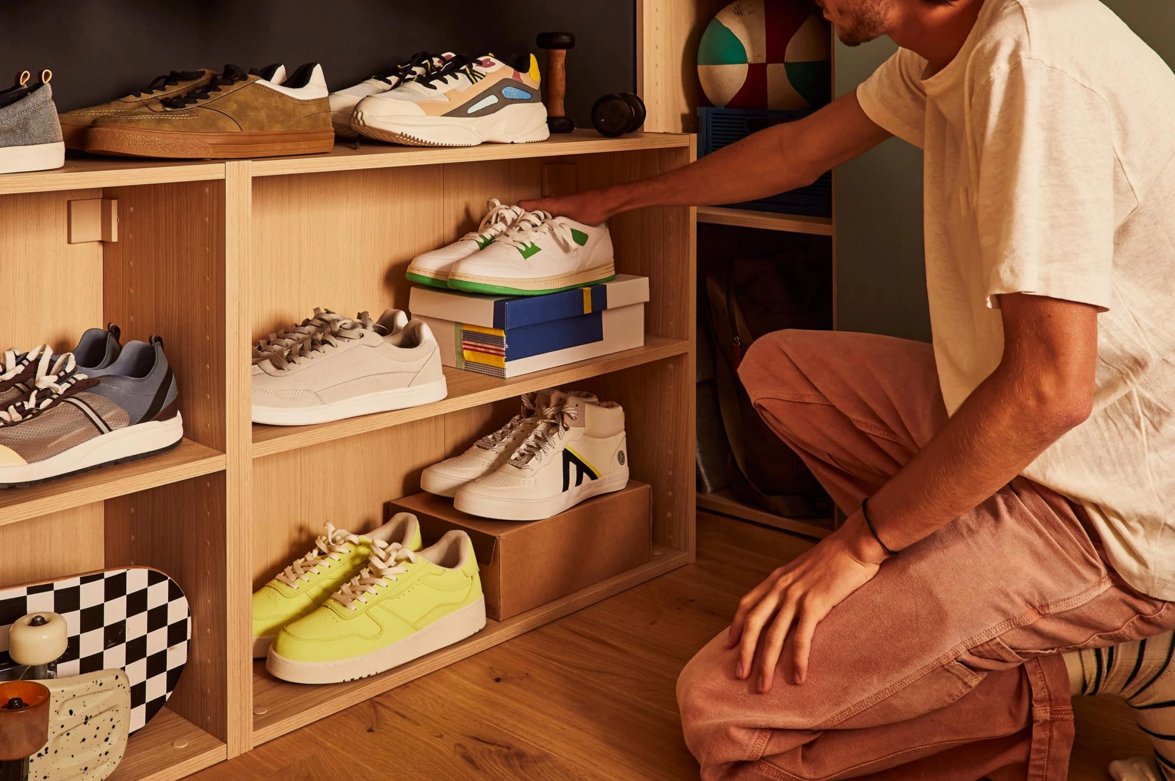 rangement sneakers