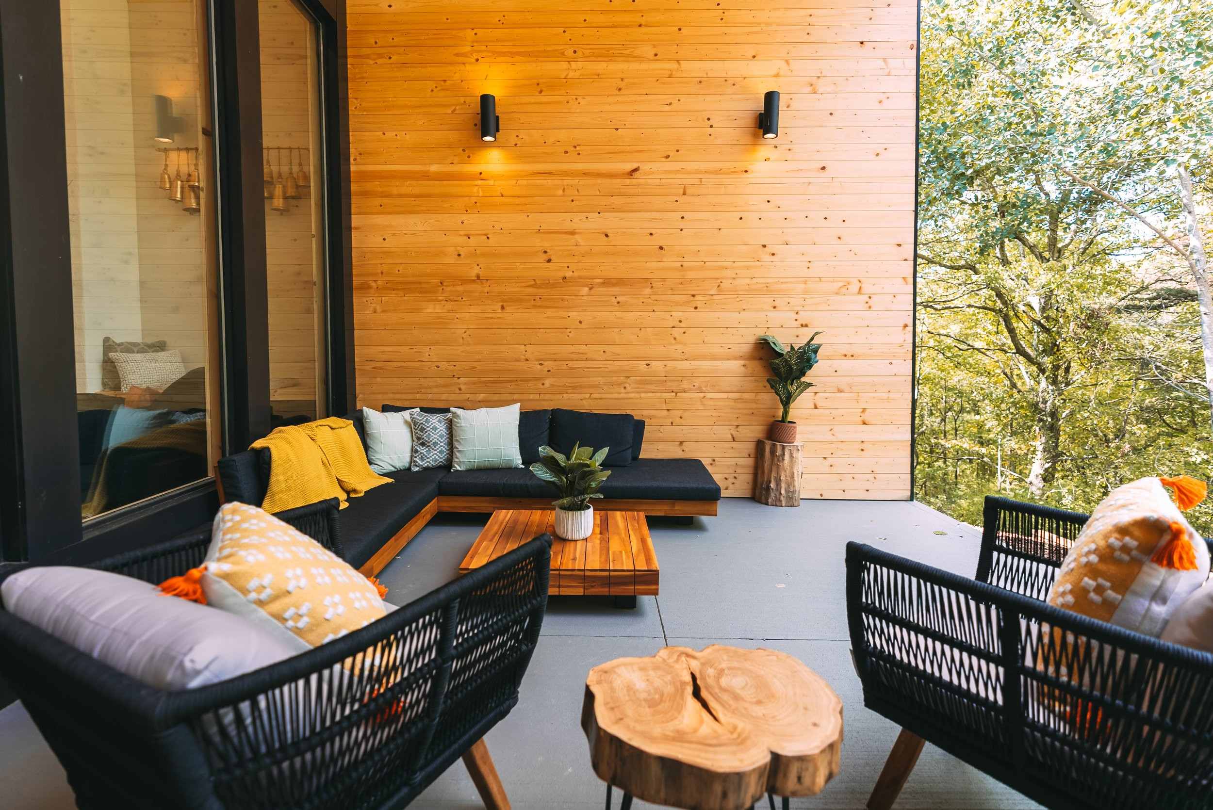 terrasse maison en bois The Goat Hillside Amble terrasse maison en bois The Goat Hillside Amble