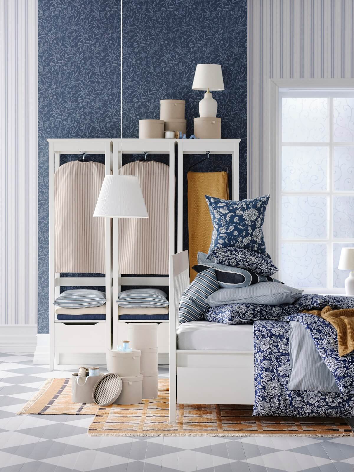chambre bleue