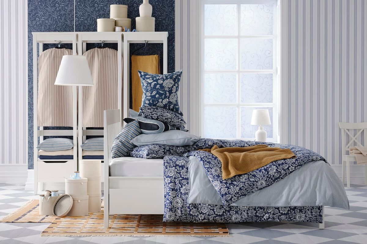 chambre bleue